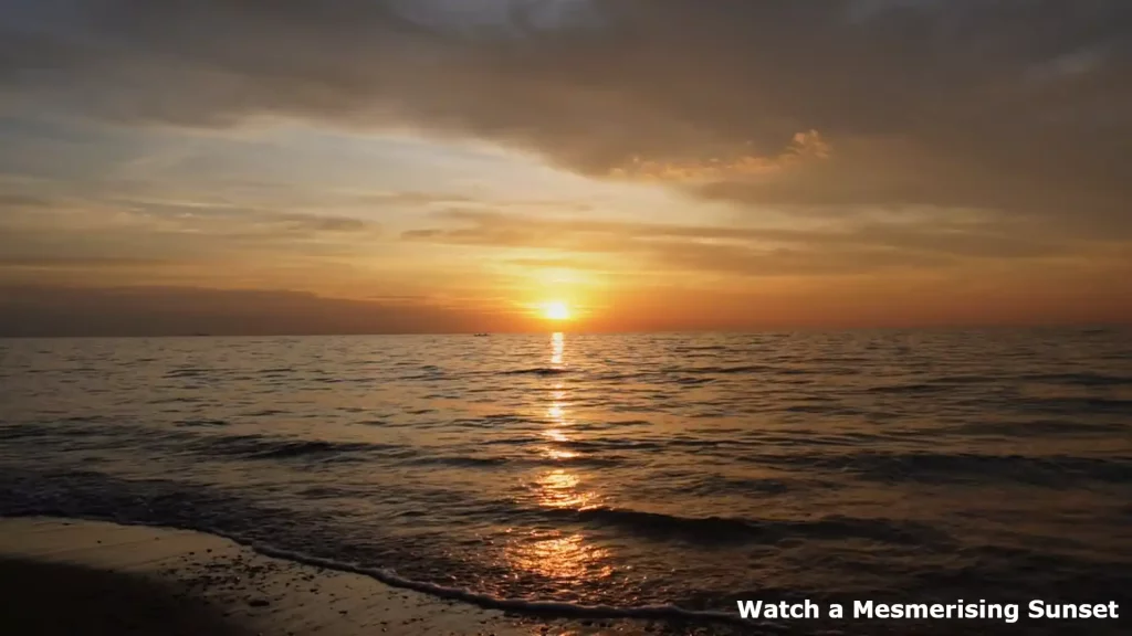 Watch a Mesmerising Sunset