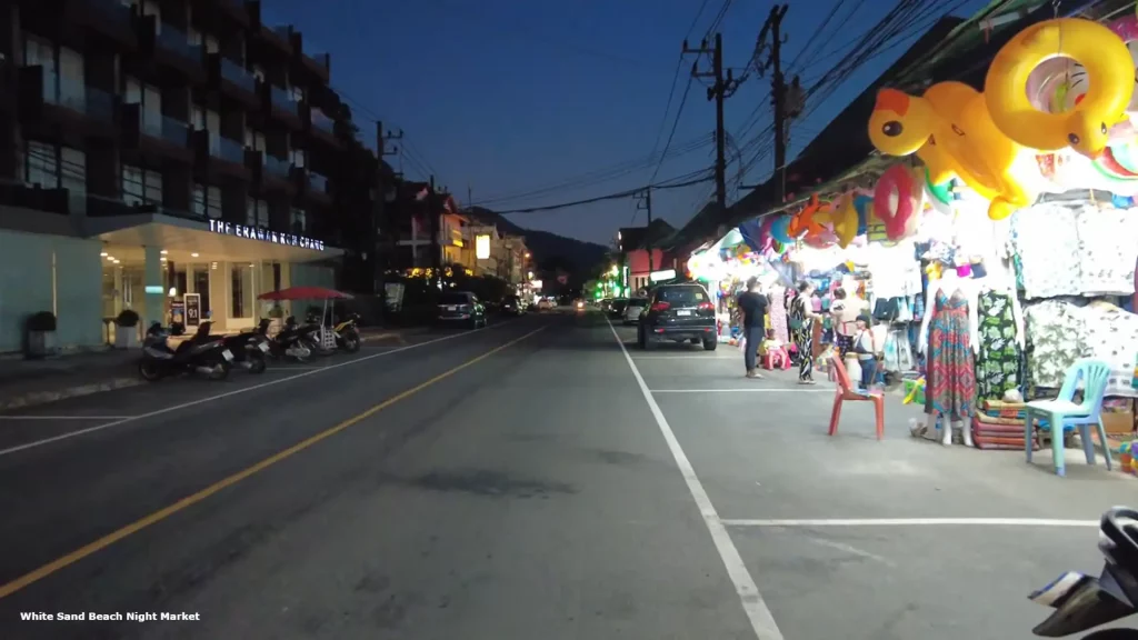 White Sand Beach Night Market